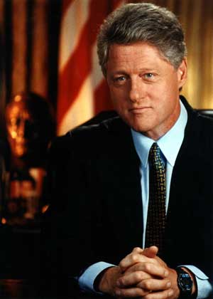 K1B - Президент США Билл Клинтон