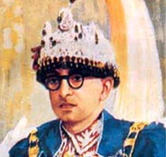 Король Непала Махендра I (9N1 - позывной неизвестен)